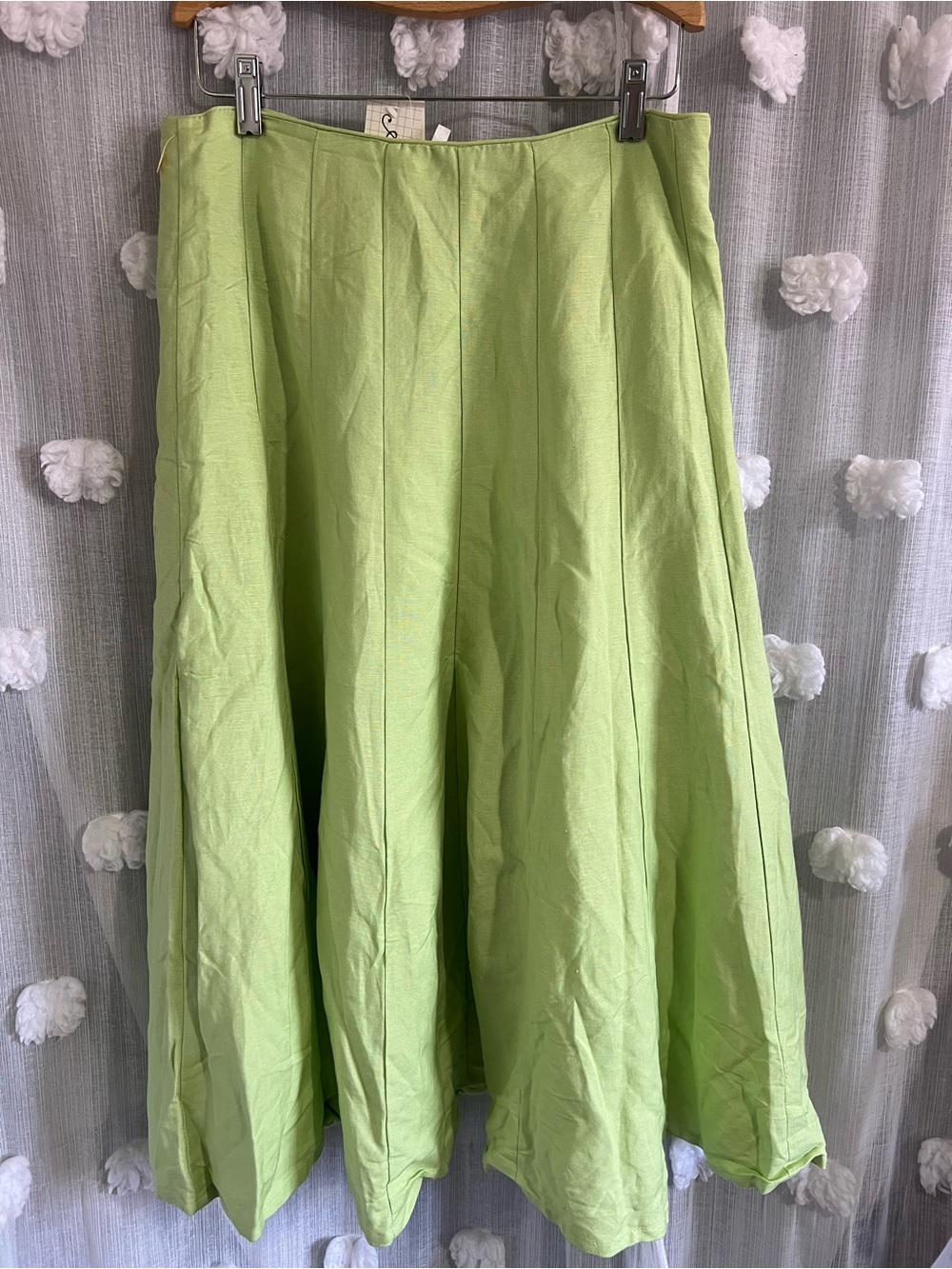 Appraisal Lime Green Women's Midi Skirt